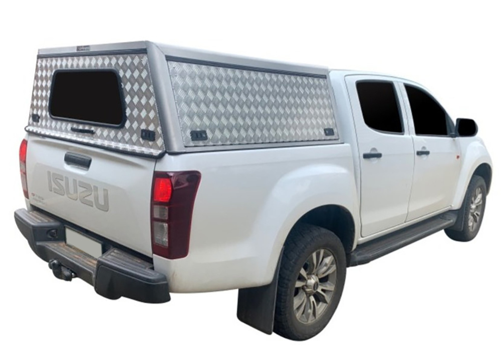 Entry Level Isuzu KB Double Cab Hardtop Canopy - GZ Aluminium Canopies