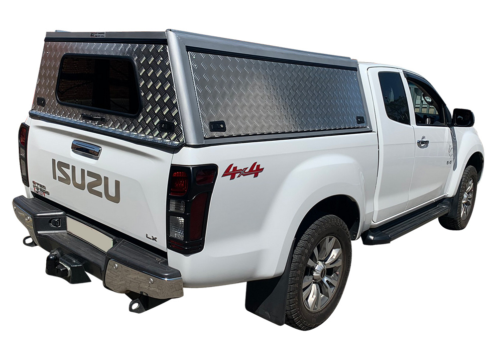 Entry Level Isuzu KB Super Cab/Extended Cab Hardtop Canopy - GZ Aluminium Canopies