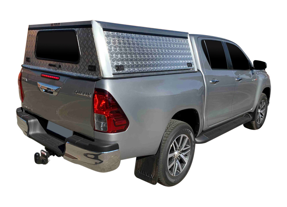 Entry Level Toyota Hilux Invincible Double Cab Hardtop Canopy - GZ Aluminium Canopies