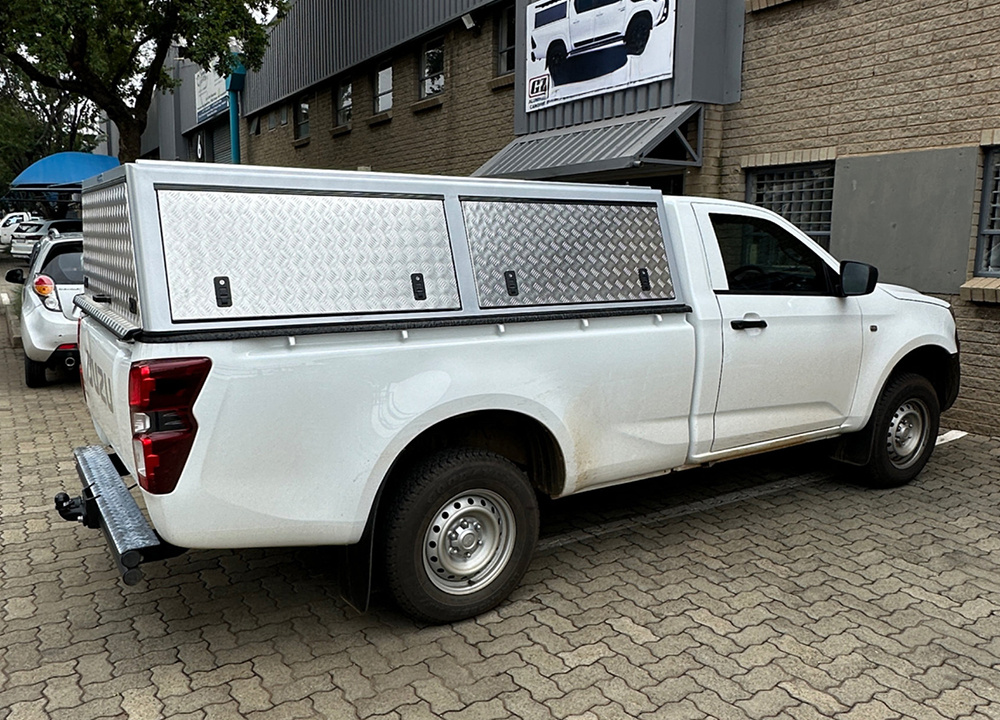Entry Level Isuzu Gen 7 Single Cab Hardtop Canopy - GZ Aluminium Canopies