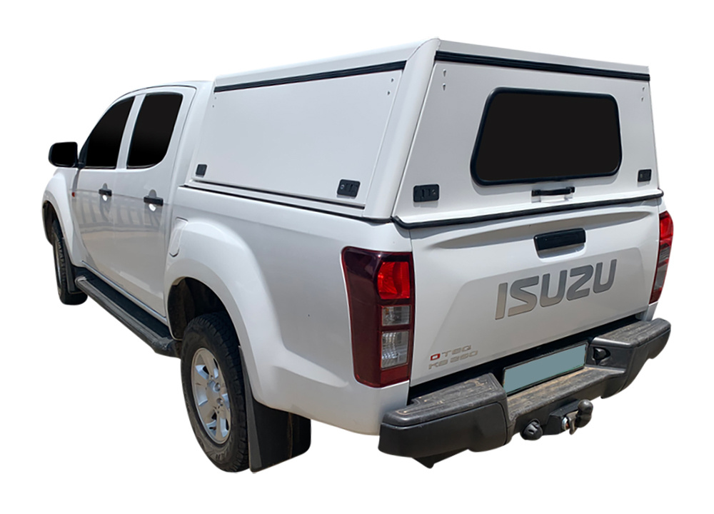 Mid Range Isuzu Denver/Utah Double Cab Hardtop Canopy - GZ Aluminium Canopies