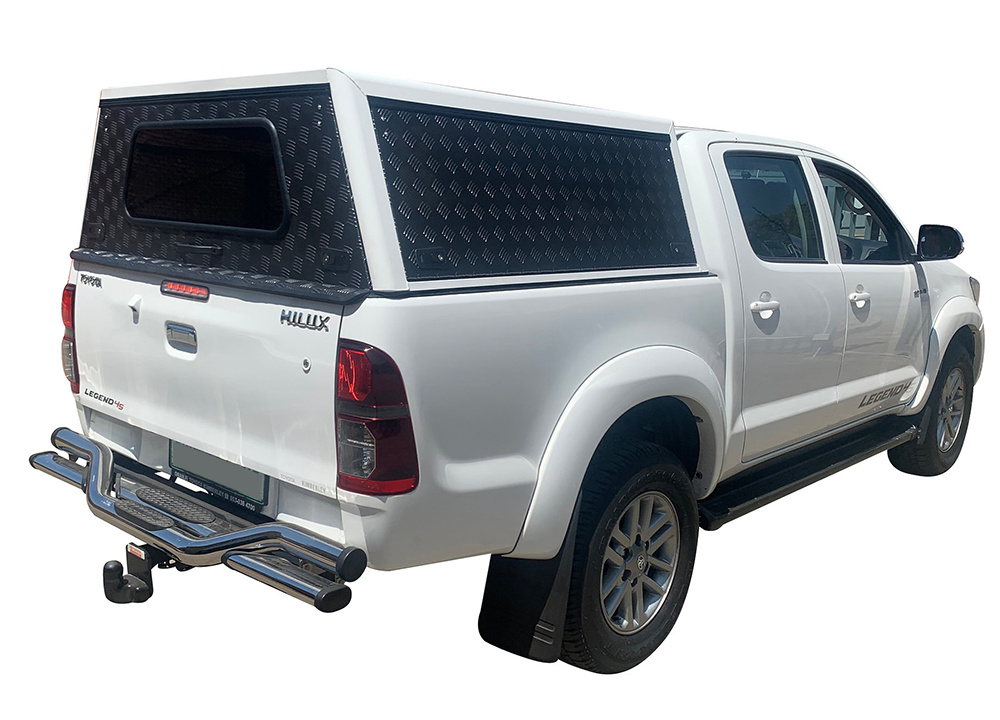 Mid Range Toyota Hilux 2010-2025 Double Cab Hardtop Canopy - GZ Aluminium Canopies
