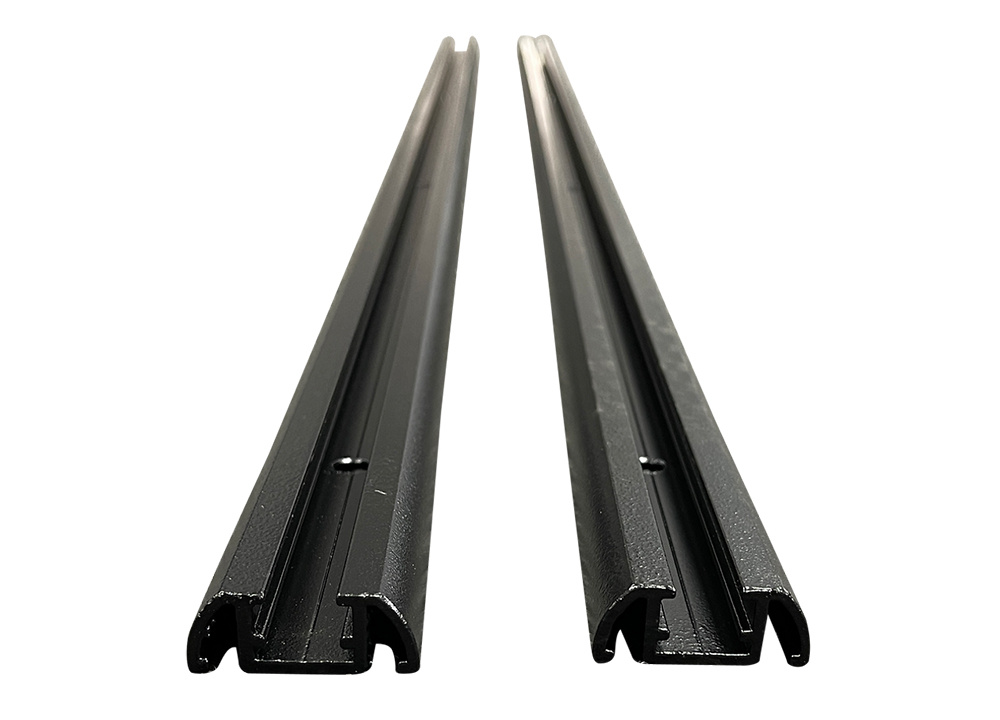 Hardtop Canopy Double Cab Roof Rails, Pair