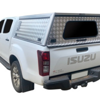Entry Level Isuzu KB Double Cab Hardtop Canopy - GZ Aluminium Canopies thumbnail
