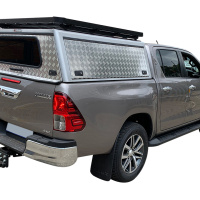 Entry Level New Hilux Invincible Double Cab Hardtop Canopy - GZ Aluminium Canopies thumbnail