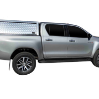 Entry Level Toyota Hilux Invincible Double Cab Hardtop Canopy - GZ Aluminium Canopies thumbnail