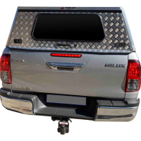 Entry Level Toyota Hilux Invincible Double Cab Hardtop Canopy - GZ Aluminium Canopies thumbnail