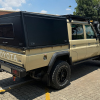 Mid Range Land Cruiser Double Cab Hardtop Canopy - GZ Aluminium Canopies thumbnail