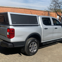 Mid Range 2023 Ford Ranger Gen 7 Double Cab Hardtop Canopy - GZ Aluminium Canopies thumbnail