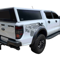 Mid Range Ford Ranger T6 Double Cab Canopy - GZ Aluminium Canopies thumbnail