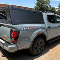 Mid Range Nissan Navara D23 Double Cab Hardtop Canopy - GZ Aluminium Canopies thumbnail