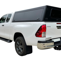 Mid Range Toyota Hilux 2016 Onwards Super/Extended Cab Hardtop Canopy - GZ Aluminium Canopies thumbnail
