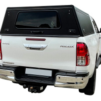 Mid Range Toyota Hilux 2016 Onwards Super/Extended Cab Hardtop Canopy - GZ Aluminium Canopies thumbnail