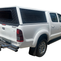Mid Range Toyota Hilux 2010-2025 Double Cab Hardtop Canopy - GZ Aluminium Canopies thumbnail