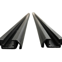 Hardtop Canopy Double Cab Roof Rails, Pair thumbnail